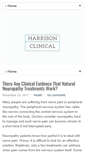 Mobile Screenshot of harrisonclinical.com